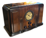 Packard Bell model 45 wood table radio