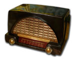 Philco Radio model 51-532, brown bakelite, 1951