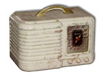 Sentinel Radio model 212, marbled beetle cabinet, 1941