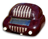 Sonora Radio model Sonorette 50, marbled bakelite, French