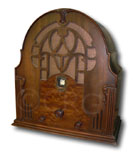 Steinite Radio model ch.26 large wood cathedral