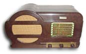 Technico Radio model 750, Belmont design, bakelite, 1947, Australian