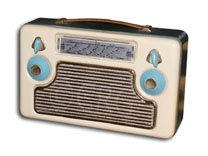 Terta Radio model BA408F portable, 1958, Hungary