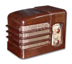Whelco Radio - Lafayette Radio model BB-22, brown bakelite, 1940