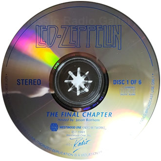 Led Zeppelin radio show CD