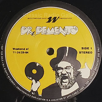 Dr Demento radio show record label