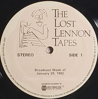 Lost Lennon Tapes radio show record label