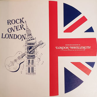 Rock Over London radio show record cover